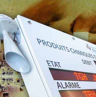 Production status informations in the chemical industries