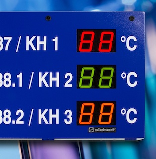 Temperature data – in the production of high performance materials