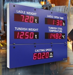 Hot environmental conditions - steel production data