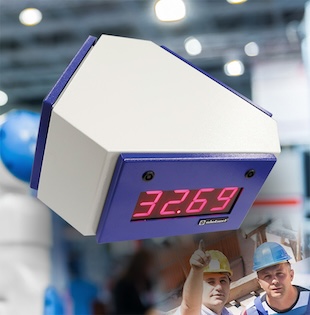 Large size displays - readable on three sides