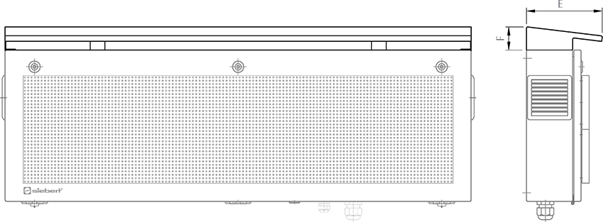 Serie XC55 - Copertura di protezione dagli agenti atmosferici